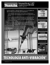 Makita HR5212C Makita HR5212C New Tool Flyer Spanish