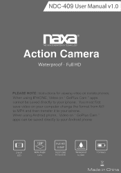 Naxa NDC-409 English manual
