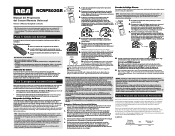 RCA RCRPS02GR Owner/User Manual Spanish