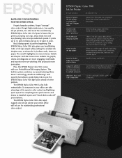Epson STYLUS900 Product Brochure