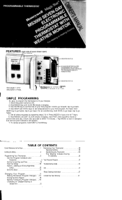 Honeywell MS3000 Owner's Manual