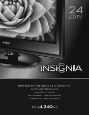 Insignia NS-24L240A13 Information Brochure (English)