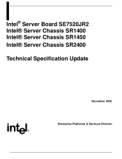 Intel SR1400SYS Technical Specification