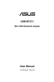 Asus USB-BT211 BLACK User Manual