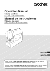 Brother International JX2517 Users Manual - English and Spanish