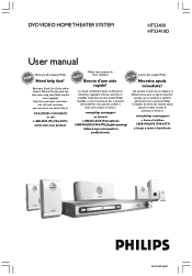 Philips HTS3400 User manual