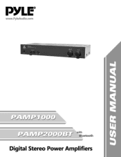 Pyle UPAMP2000BT User Manual