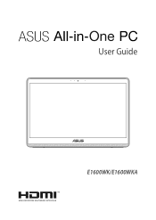 Asus ExpertCenter E1 AiO E1600 Users Manual