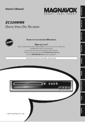 Magnavox ZC320MW8 Owners Manual
