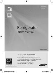 Samsung RF263TEAESP User Manual Ver.1.0 (English, French(france), Spanish)