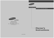 Samsung TSN3084WHD User Manual (user Manual) (ver.1.0) (English)