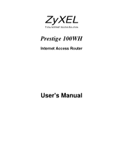 ZyXEL P-100WH User Guide