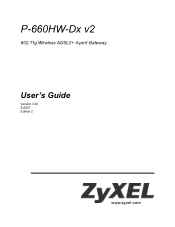 ZyXEL P-660HW-D1 v2 User Guide