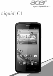 Acer Liquid I110 User Manual