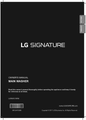 LG LUWM101HWA Owners Manual
