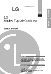 LG LWHD8008R Owner's Manual