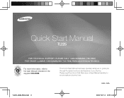Samsung TL225 Quick Guide (ENGLISH)