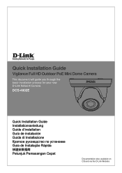 D-Link DCS-4802E Quick Installation Guide
