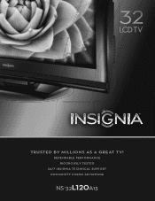Insignia NS-32L120A13 Information Brochure (English)