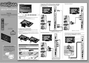 Insignia NS-40L240A13 Quick Setup Guide (English)