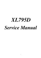 Xerox XL-795D Service Manual