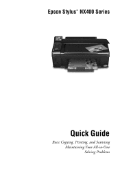 Epson NX400 Quick Guide
