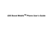 Motorola i205 User Guide