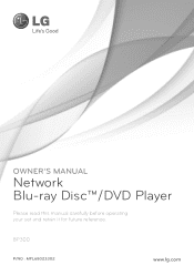 LG BP300 Owners Manual