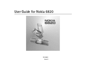 Nokia 6820 User Guide
