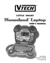 Vtech Mouseland Laptop User Manual