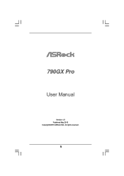 ASRock 790GX Pro User Manual