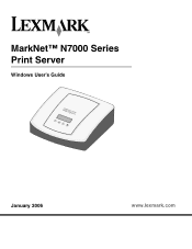 Lexmark MarkNet N7000e User Guide