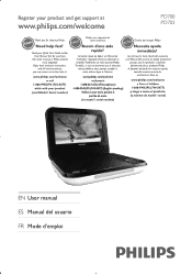 Philips PD700 User manual