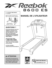 Reebok 8600 Es Treadmill Canadian French Manual