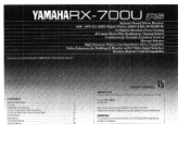 Yamaha RX-700U Owner's Manual