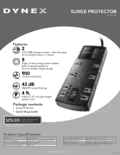 Dynex DX-AVSP8 Information Brochure (English)