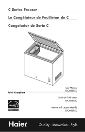 Haier ESCM050EC Product Manual