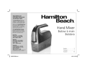 Hamilton Beach 62620 Use & Care