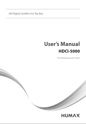 Humax HDCI-5000 User Manual