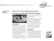 Intel E6420 Product Brief