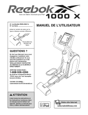 Reebok 1000 X Elliptical Canadian French Manual