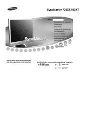 Samsung 720XT User Manual (SPANISH)
