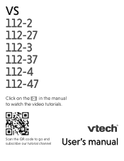 Vtech VS112-17 User Manual