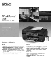 Epson WorkForce 325 Brochure