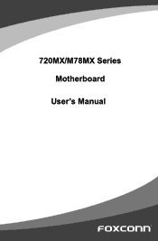 Foxconn 720MX-K English Manual