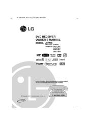 LG LHT799 Owner's Manual