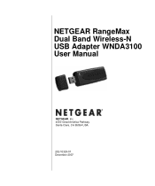 Netgear WNDA3100-100NAS WNDA3100 Reference Manual