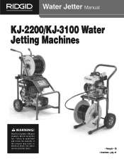 Ridgid KJ-2200 Owners Manual