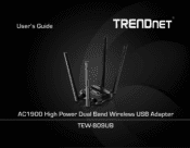 TRENDnet TEW-809UB Users Guide