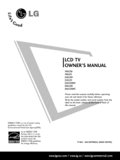 LG 26LG30DC Owners Manual